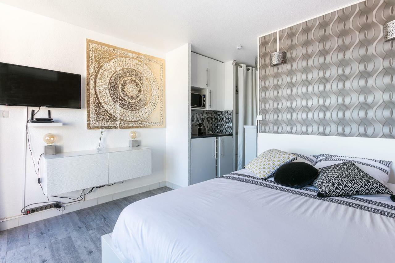 Studio Naturiste Venus Panoramic View Agde Ngoại thất bức ảnh